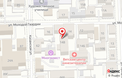 Управление по делам архивов Кировской области на карте