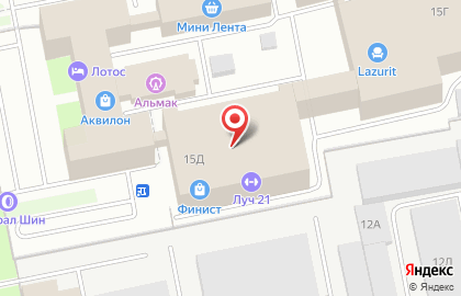 Аквамарин на Новолитовской улице на карте