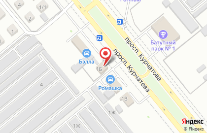Магазин Планета АВТО на проспекте Курчатова на карте