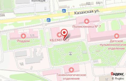 Клиника лечения наркомании и алкоголизма "Волгоград-Нарколог" на карте