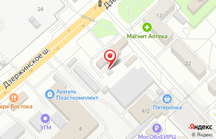Яблонька, булочная на карте