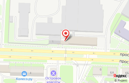 Торговая компания на проспекте Ленина на карте