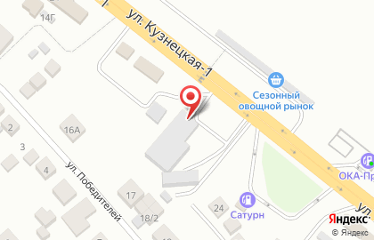 Мебельный салон Лиза на Кузнецкой улице на карте