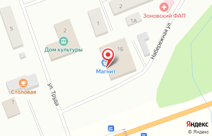 Мини-маркет Квартал на Набережной улице на карте