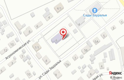 Кораблик в Кургане на карте