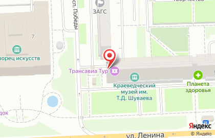 Транспортно-туристическая компания Трансавиа тур в Ханты-Мансийске на карте