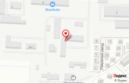 Контур в Ставрополе на карте