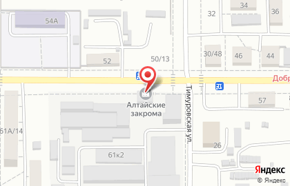 Магазин Новоеловская птицефабрика в Октябрьском районе на карте