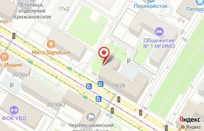 Киоск по продаже хлебобулочных изделий, Академический район на улице Кржижановского на карте