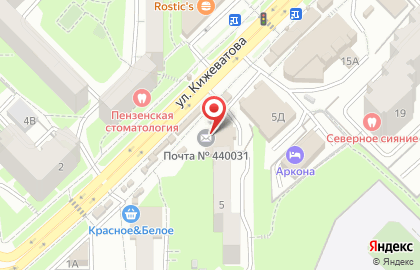 Овощной магазин Яблочко на карте