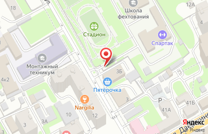 Киоск по продаже кондитерских и хлебобулочных изделий на Советской улице на карте