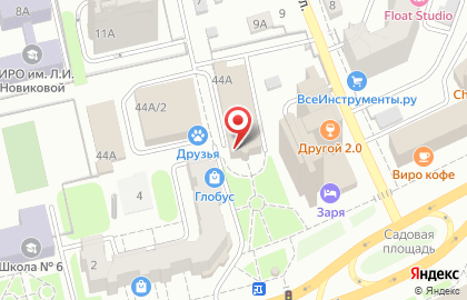 Туристическое агентство Фламинго во Владимире на карте