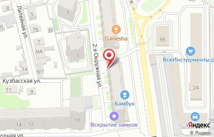 Строительная компания Промэнергожилстрой в Советском районе на карте
