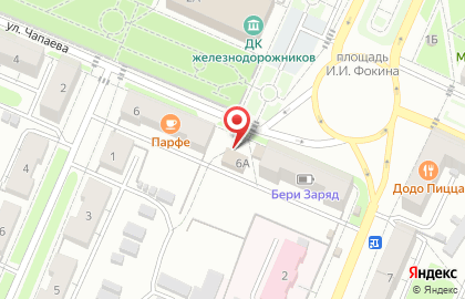 Продуктовый магазин Антал в Фокинском районе на карте