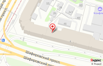Банкомат, Северо-Западный банк Сбербанка России, ОАО, Заневское отделение на Шафировском проспекте на карте