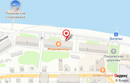 Магазин Красное & Белое в Саратове на карте