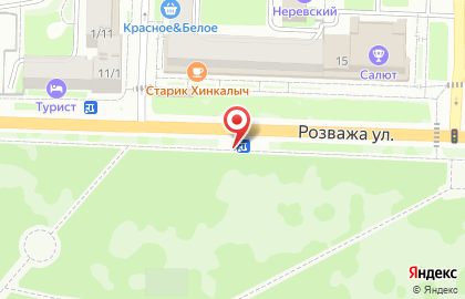 Киоск Новгородхлеб в Великом Новгороде на карте