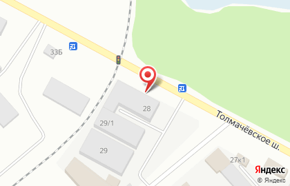 К7 на Толмачёвской улице на карте