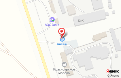 Анталс на карте