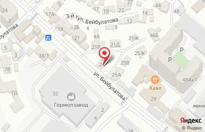 Детский сад Счастливое детство на улице Бейбулатова на карте