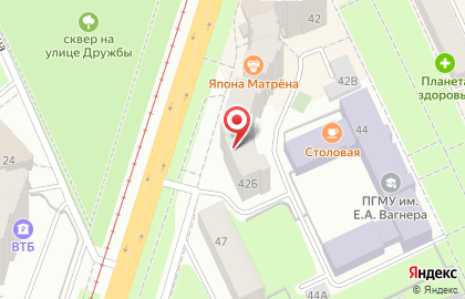 Первая Уральская залоговая компания в Мотовилихинском районе на карте