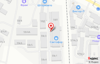 Торговая компания ЕвроТрейд на улице Горького на карте