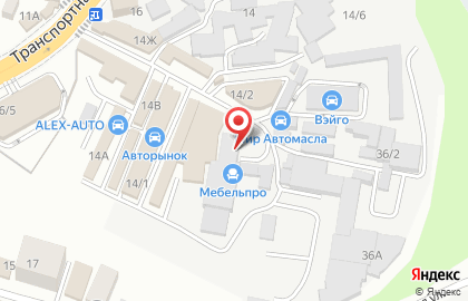 Компания ОСАГОв на улице Голенева на карте