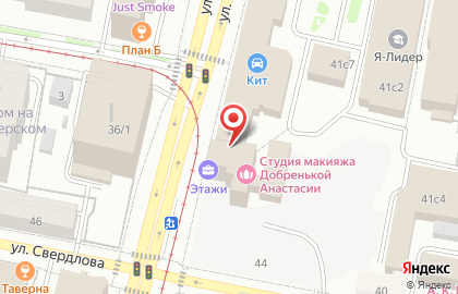 Ювелирный салон Александрит в Кировском районе на карте