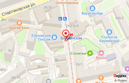 Магазин цветов в Москве на карте