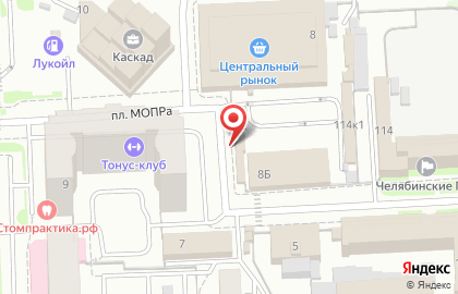Бистро Мир Шашлыков в Центральном районе на карте