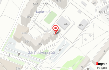 Приморский, ООО ВостСибСтрой на карте