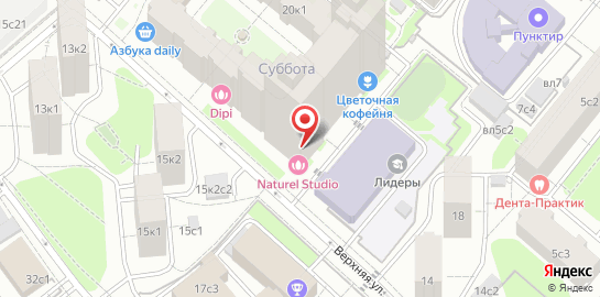 Школа парикмахеров Naturel School на карте