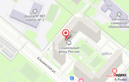 Отдел МВД России по району Кунцево города Москвы в Кунцево на карте