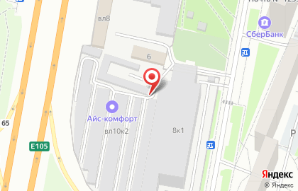 Объединение автомобилистов Северо-Западного административного округа в Москве на карте
