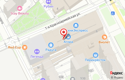 Розничный магазин Камкабель в Свердловском районе на карте