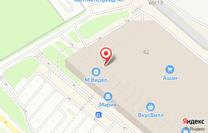 Отделение службы доставки Boxberry на Рублёвском шоссе на карте