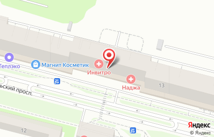 Детская парикмахерская "Воображуля" на Комсомольском проспекте на карте