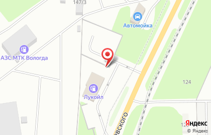 Баранка на улице Чернышевского на карте