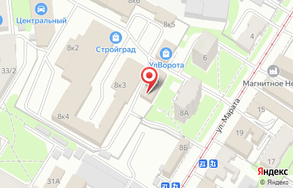 Магазин Ковровый рай в Ленинском районе на карте
