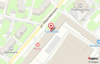 Торгово-монтажная компания Комфорт и уют на улице Парижской Коммуны на карте