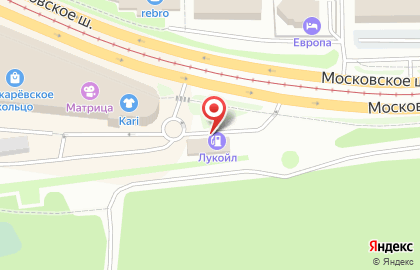 АЗС Лукойл на Московском шоссе, 91а к 2 на карте