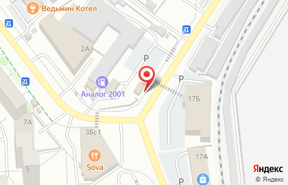 Продовольственный магазин в Москве на карте