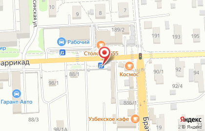 ООО Перспектива на улице Баррикад на карте