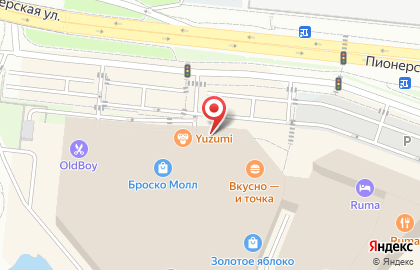 Салон связи Связной на Пионерской улице на карте