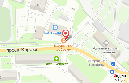 Шаурма в Нижнем Новгороде на карте