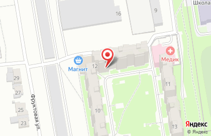 Мастерская по ремонту обуви на Фруктовой улице на карте