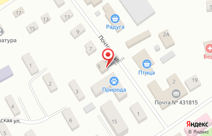 Страховая компания Росгосстрах на Почтовой улице на карте