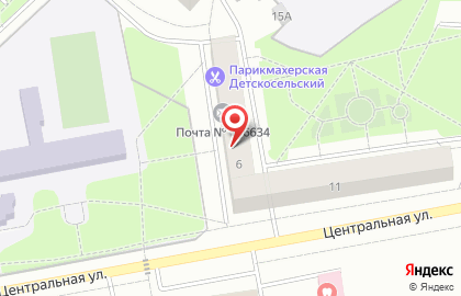 Продовольственный магазин на Колпинском шоссе на карте