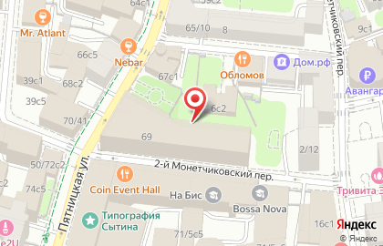 Культурно-досуговый центр Орбита на Пятницкой улице на карте