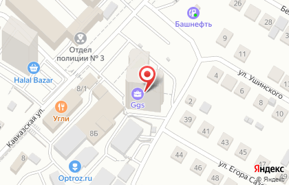 Аутсорсинговая компания РосБизнесРесурс на Кавказской улице на карте